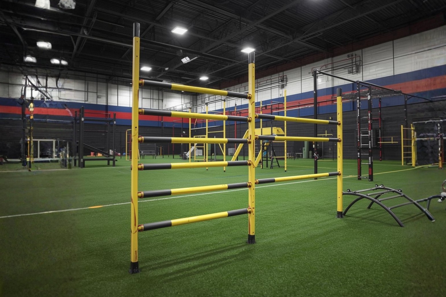 Tréninkové překážky posílí celé tělo